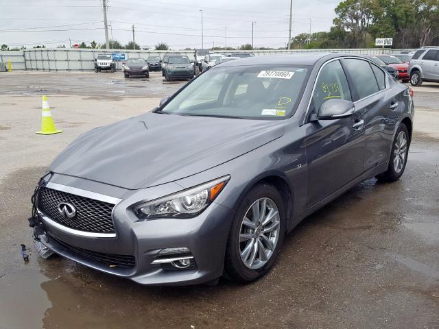 JN1BV7AR8EM698795 - 2014 INFINITI Q50 BASE  photo 2