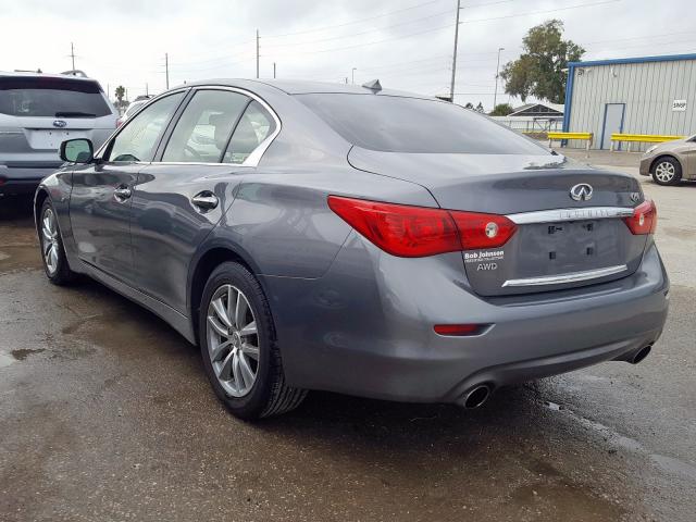 JN1BV7AR8EM698795 - 2014 INFINITI Q50 BASE  photo 3