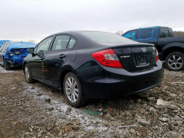 19XFB2F83CE087658 - 2012 HONDA CIVIC EX  photo 3