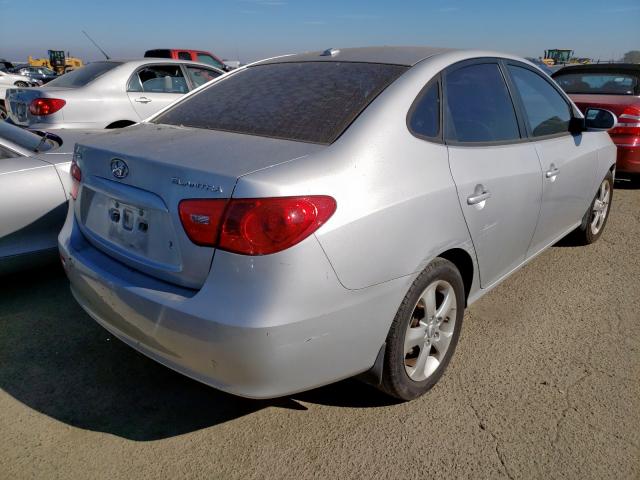 KMHDU46D78U287442 - 2008 HYUNDAI ELANTRA GLS  photo 4