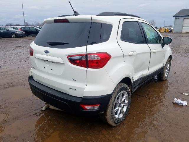 MAJ6S3GL5KC308889 - 2019 FORD ECOSPORT SE  photo 4