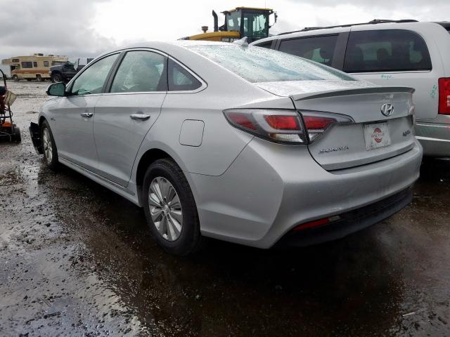 KMHE24L19GA012496 - 2016 HYUNDAI SONATA HYBRID  photo 3