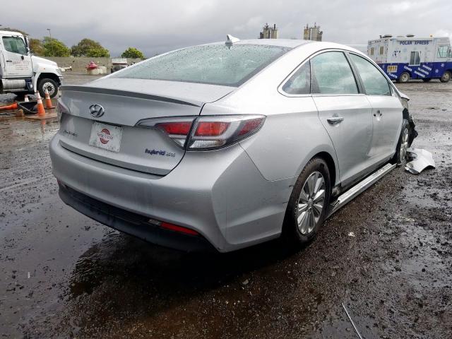 KMHE24L19GA012496 - 2016 HYUNDAI SONATA HYBRID  photo 4