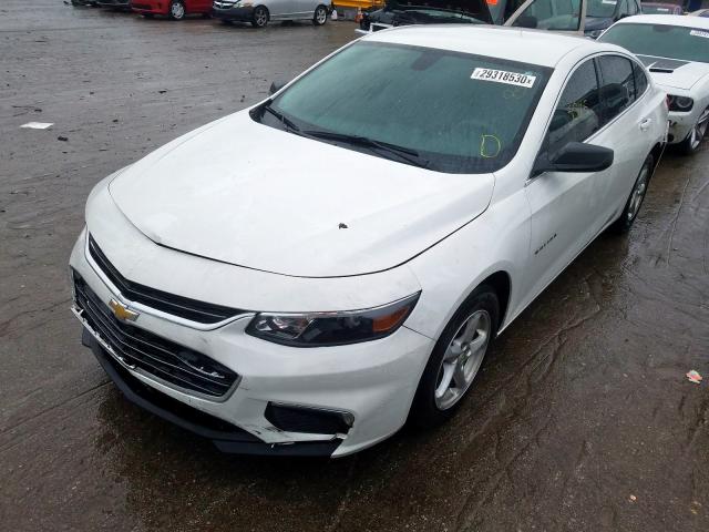 1G1ZB5ST7HF236538 - 2017 CHEVROLET MALIBU LS  photo 2