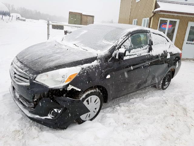 ML32F3FJ6HHF05262 - 2017 MITSUBISHI MIRAGE G4 ES  фото 2