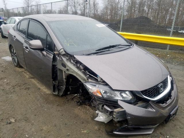 19XFB2F86DE251180 - 2013 HONDA CIVIC EX  photo 1