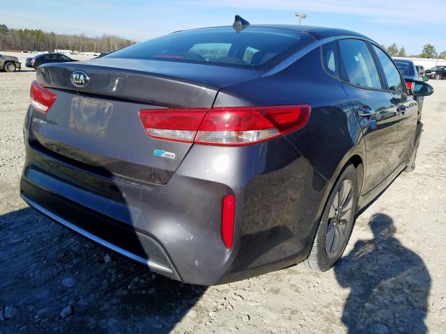 KNAGT4LC6H5004472 - 2017 KIA OPTIMA HYBRID  photo 4