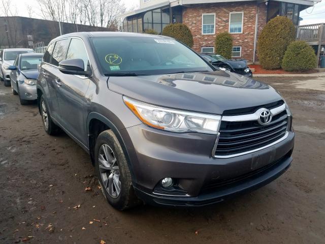 5TDBKRFH9FS201244 - 2015 TOYOTA HIGHLANDER LE  photo 1