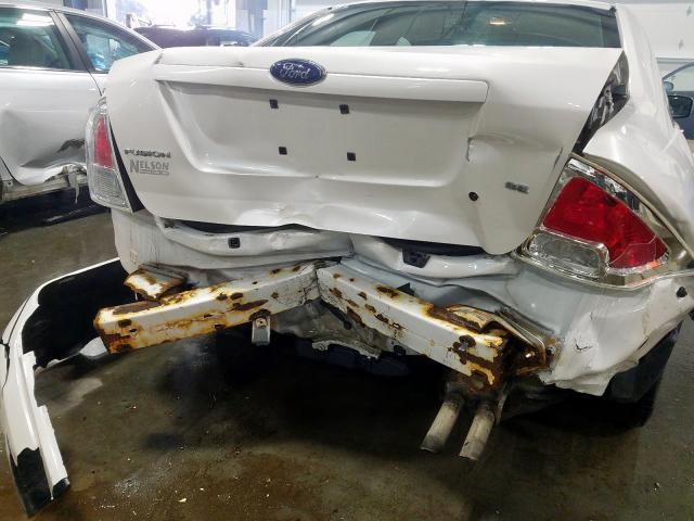 3FAHP07Z19R129693 - 2009 FORD FUSION SE  photo 9