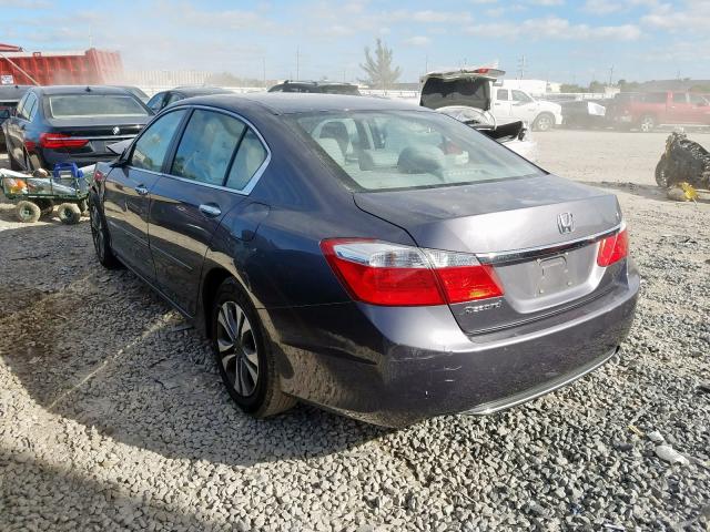 1HGCR2F32FA037037 - 2015 HONDA ACCORD LX  photo 3