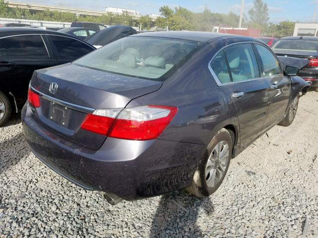 1HGCR2F32FA037037 - 2015 HONDA ACCORD LX  photo 4