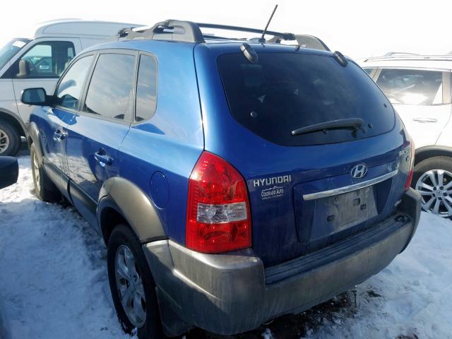 KM8JN72D59U936213 - 2009 HYUNDAI TUCSON SE  photo 3