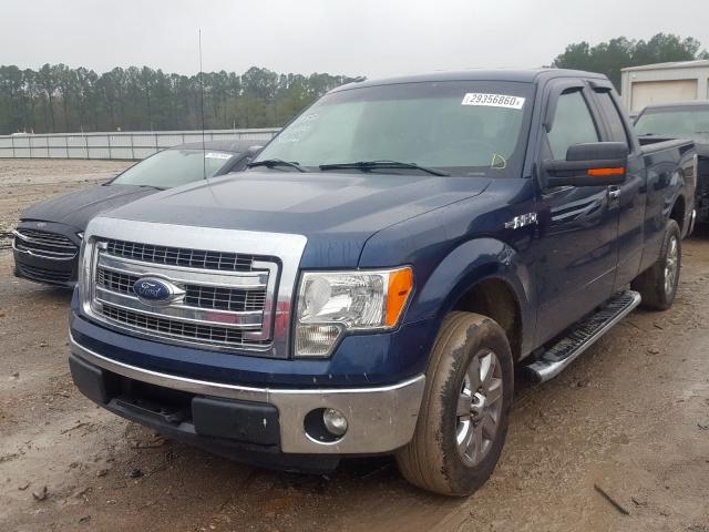 1FTEX1CM8DFD52932 - 2013 FORD F150 SUPER CAB  photo 2