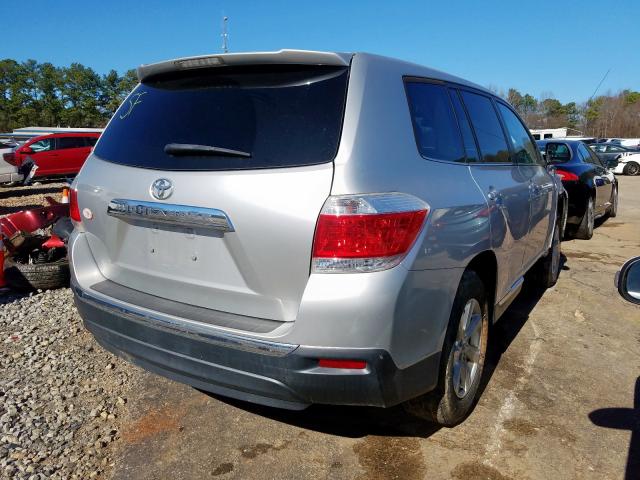 5TDZK3EH2BS049394 - 2011 TOYOTA HIGHLANDER BASE  фото 4