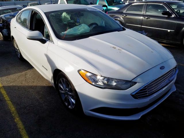 3FA6P0LU8HR385510 - 2017 FORD FUSION SE HYBRID  photo 1