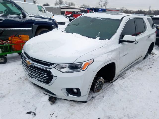 1GNEVKKW9KJ314254 - 2019 CHEVROLET TRAVERSE PREMIER  photo 2