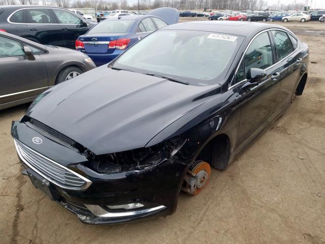 3FA6P0D94HR106757 - 2017 FORD FUSION TITANIUM  photo 2