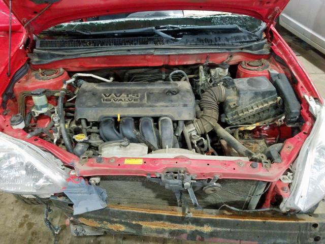 2T1KR32E65C327265 - 2005 TOYOTA COROLLA MATRIX XR  photo 7