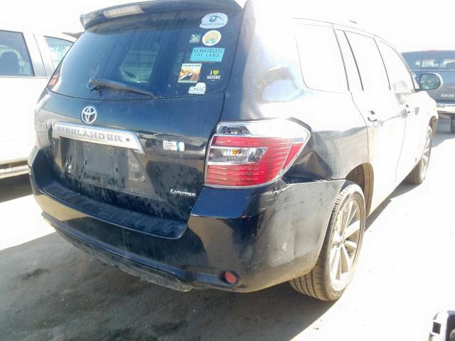 JTEEW44A082004835 - 2008 TOYOTA HIGHLANDER HYBRID LIMITED  photo 4