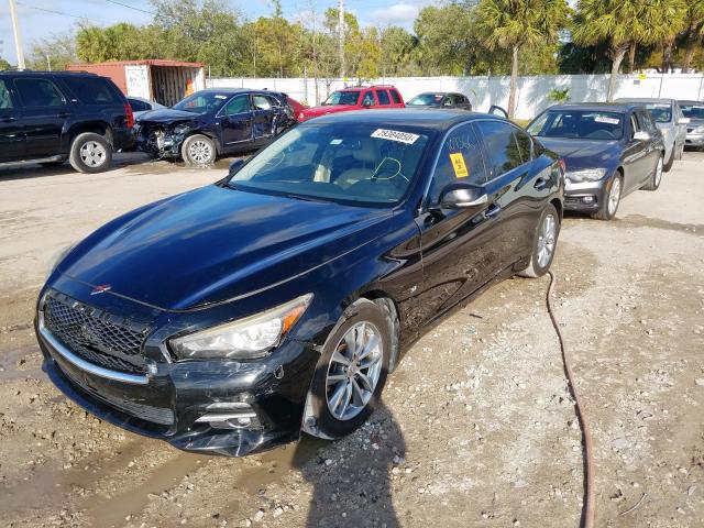 JN1BV7AR7EM684337 - 2014 INFINITI Q50 BASE  photo 2