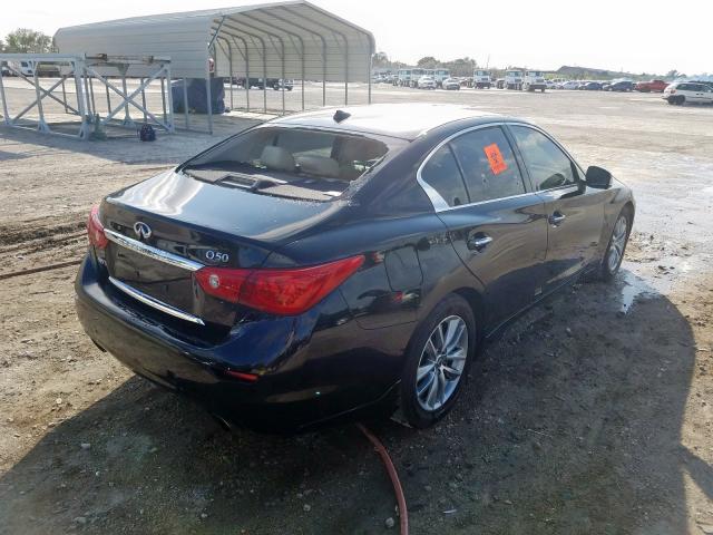 JN1BV7AR7EM684337 - 2014 INFINITI Q50 BASE  photo 4