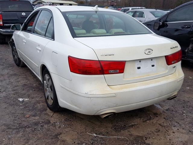 5NPET46F59H441817 - 2009 HYUNDAI SONATA GLS  photo 3