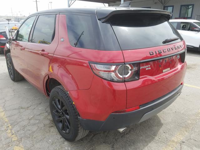 SALCR2FX0KH794787 - 2019 LAND ROVER DISCOVERY SPORT HSE  photo 3