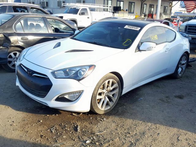 KMHHT6KJ8GU132294 - 2016 HYUNDAI GENESIS COUPE 3.8L  photo 2