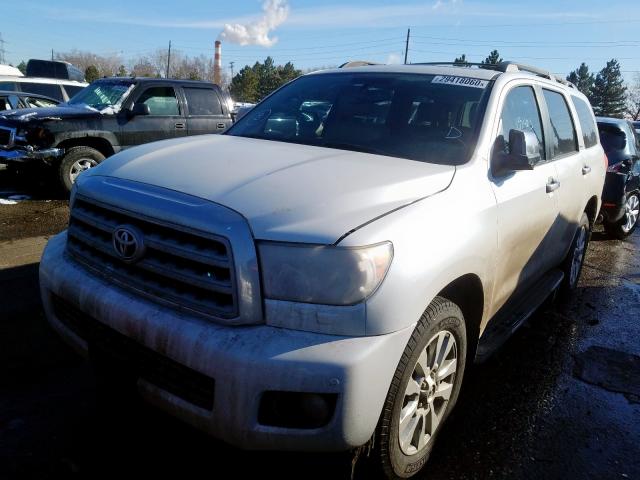 5TDBY67A18S023427 - 2008 TOYOTA SEQUOIA PLATINUM  photo 2