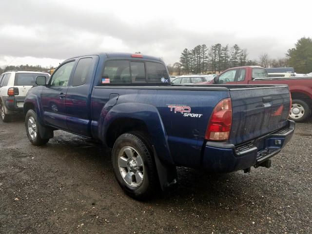 5TEUU42N15Z095942 - 2005 TOYOTA TACOMA ACCESS CAB  photo 3