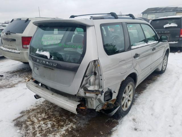 JF1SG65655H706867 - 2005 SUBARU FORESTER 2.5XS  фото 4