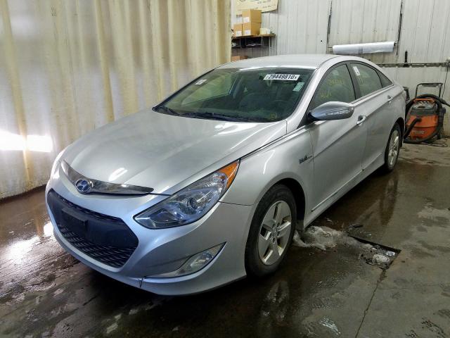 KMHEC4A49BA004756 - 2011 HYUNDAI SONATA HYBRID  photo 2