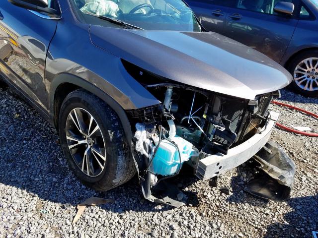5TDKKRFH8GS505859 - 2016 TOYOTA HIGHLANDER XLE  ფოტო 10