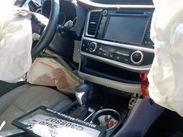 5TDKKRFH8GS505859 - 2016 TOYOTA HIGHLANDER XLE  ფოტო 9