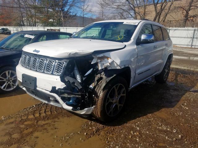 1C4RJFCG5KC574207 - 2019 JEEP GRAND CHEROKEE OVERLAND  photo 2