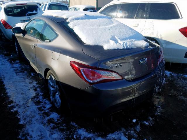 KMHHU6KJ1DU097459 - 2013 HYUNDAI GENESIS COUPE 3.8L  photo 3