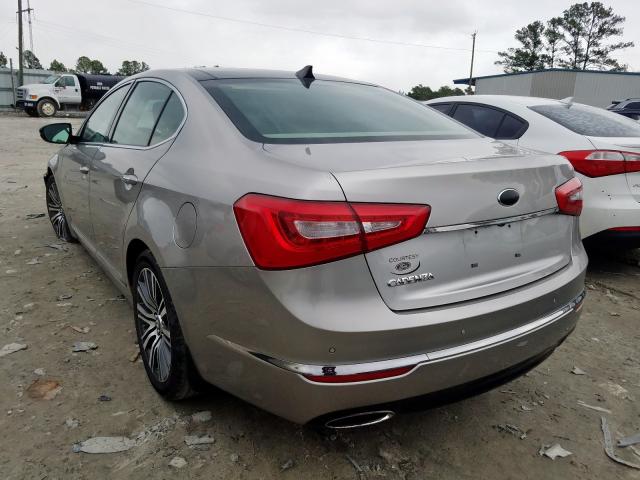 KNALN4D79E5126023 - 2014 KIA CADENZA PREMIUM  photo 3