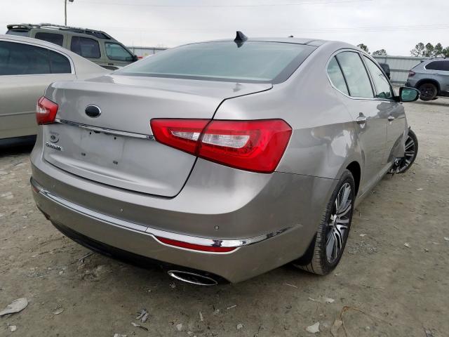 KNALN4D79E5126023 - 2014 KIA CADENZA PREMIUM  photo 4