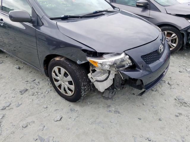 2T1BU4EE3AC356779 - 2010 TOYOTA COROLLA BASE  photo 9