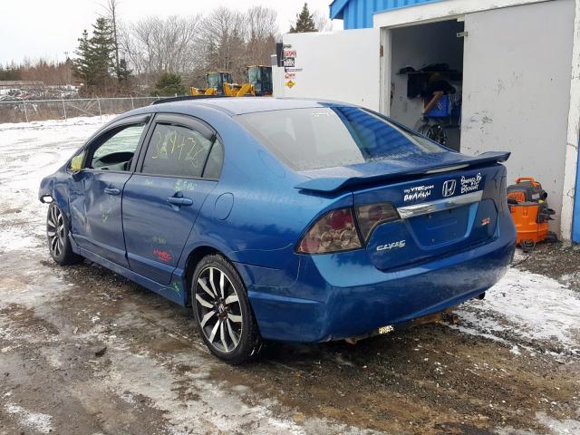 2HGFA166X9H028326 - 2009 HONDA CIVIC LX-S  photo 3