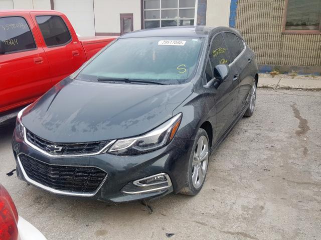 3G1BG6SE6JS629099 - 2018 CHEVROLET CRUZE LT  photo 2