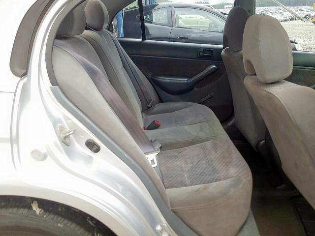 1HGES163X5L004703 - 2005 HONDA CIVIC DX VP  foto 6