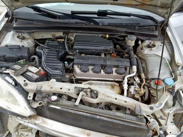 1HGES163X5L004703 - 2005 HONDA CIVIC DX VP  foto 7