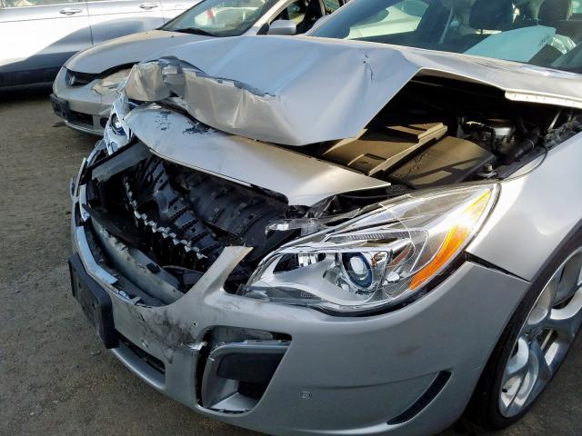 2G4GT5GX1F9124763 - 2015 BUICK REGAL GS  photo 10