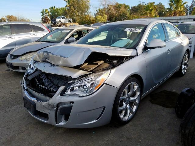 2G4GT5GX1F9124763 - 2015 BUICK REGAL GS  photo 2