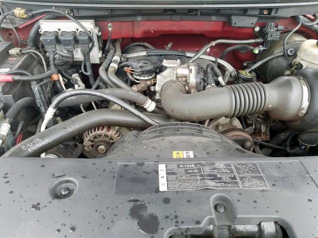 1FTRF12295NA56295 - 2005 FORD F150  photo 7