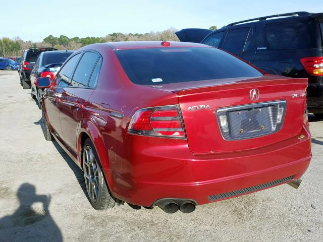 19UUA76557A010927 - 2007 ACURA TL TYPE S  photo 3