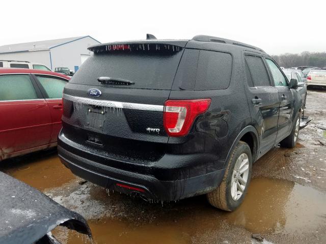 1FM5K8B81HGD16197 - 2017 FORD EXPLORER  photo 4