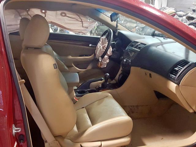 1HGCM71687A010679 - 2007 HONDA ACCORD EX  photo 5