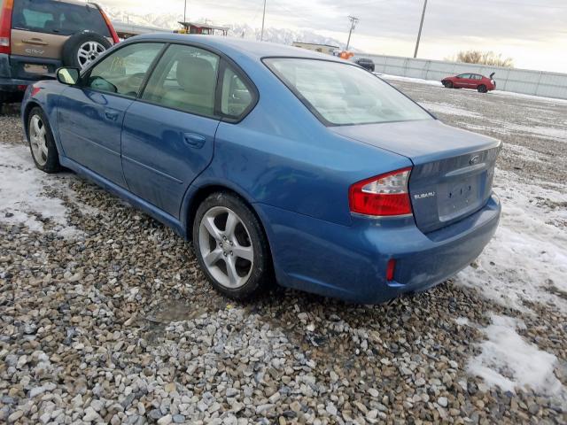 4S3BL616397229119 - 2009 SUBARU subaru legacy 2.5  photo 3